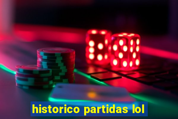 historico partidas lol